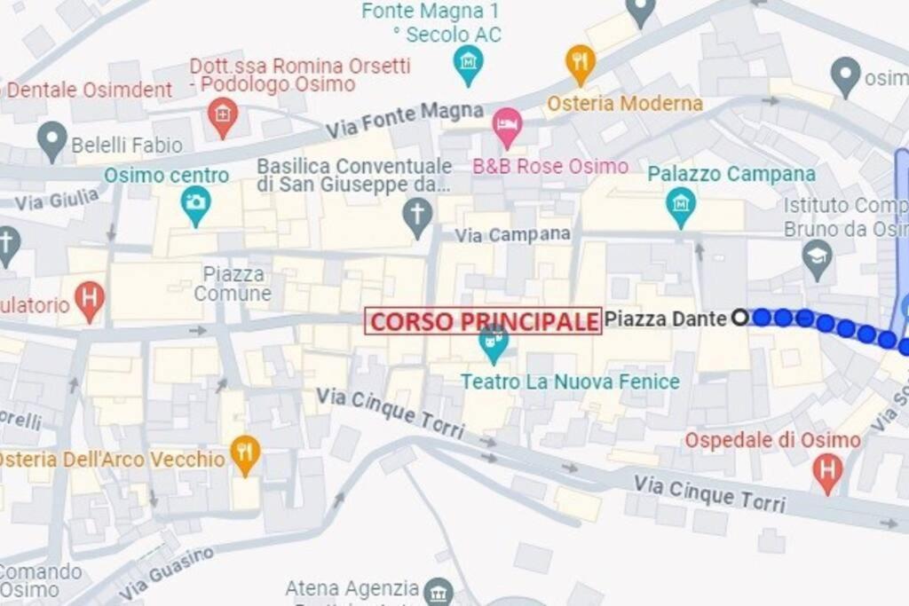 Osimo Nel Cuore Del Centro, Free Wi-Fi E Netflix Apartment Екстериор снимка